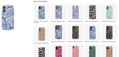 Een voorbeeld van verzamelingpins op Pinterest